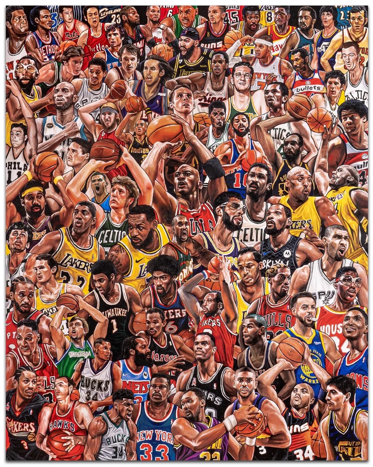 你是因?yàn)槟膫€(gè)球星或哪場(chǎng)比賽愛(ài)上的NBA？