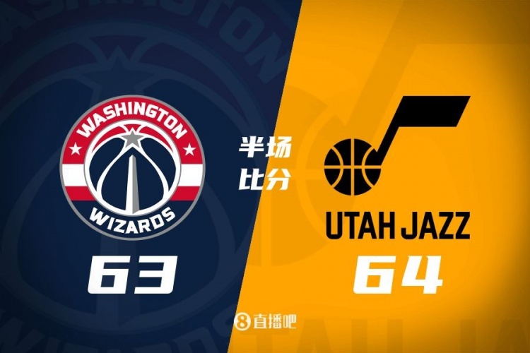 狀元之爭(zhēng)！半場(chǎng)戰(zhàn)報(bào)：奇才63-64落后爵士 薩爾20分&塞克斯頓16分
