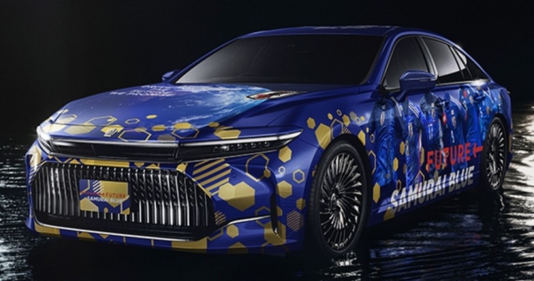 與車企聯(lián)動(dòng)，日本足協(xié)與豐田汽車共同打造日本國家隊(duì)特別車型