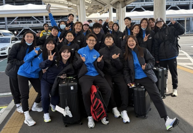 武漢女足前往日本參加女足亞冠！王霜曬照：日本，我們來了