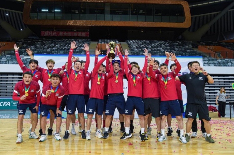 寧夏平羅恒利2-1杭州臨平吳越錢唐，首奪全國五人制錦標賽冠軍